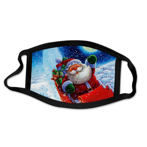 

face for children christmas fashion 3d printing anti-dust breathable washable mask ng