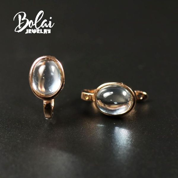 

dangle & chandelier bolai,natural sky blue z oval 7*9mm earrings, 925 sterling silver, simple style for women design exquisite accessori