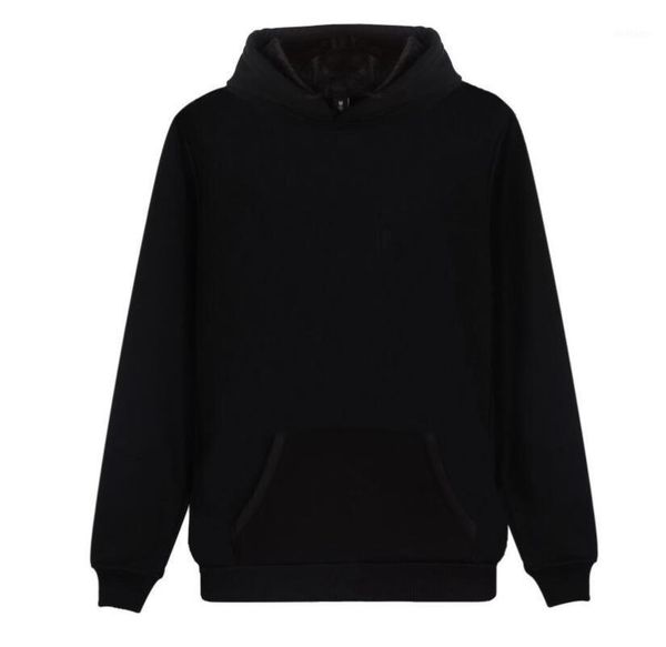 

2020 new hoodies male warm fleece coat spring autumn fashion long sleeve men casual hoodies sweatshirts eu size1, Black