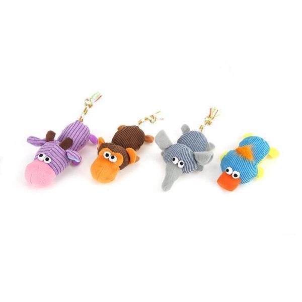

plush pet dog toy cute animal funny squeak sound molar sound chew toys for dog cat interactive toy pet products