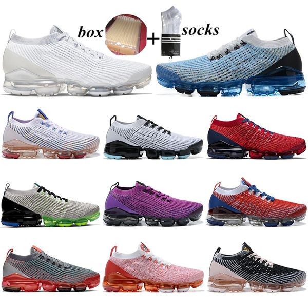 

with box fly 3.0 women men breathable running shoes dark smoke deep dark smoke orange mesh sports sneakers mens trainers 36-45