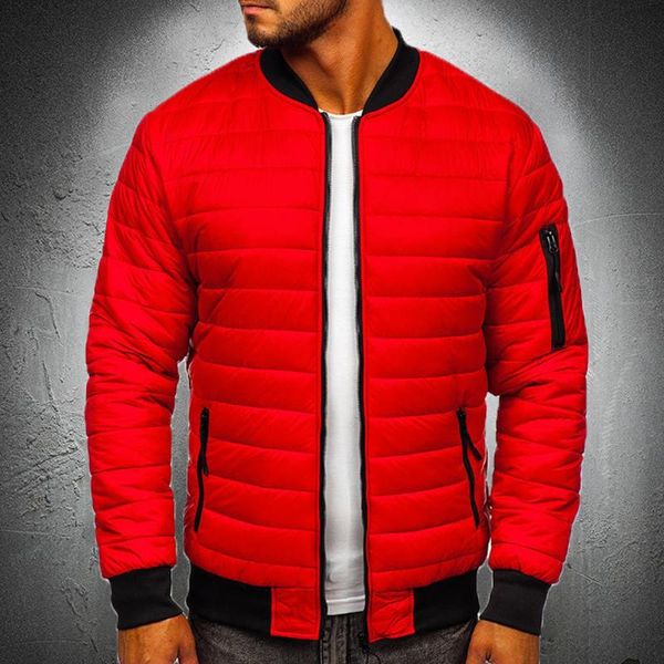 

solid color men cotton clothes light autumn coat jacket men warm outerwear waterproof windproof coat mens plus size jacket, Black