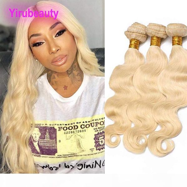 

бразильский девы волос body wave straight блонд 613 # цвет перуанские extensions малазийский индийский волос девственницы 3шт двойные утков, Black