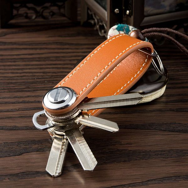 

creative car key chain ring men's and women's gifts, Silver