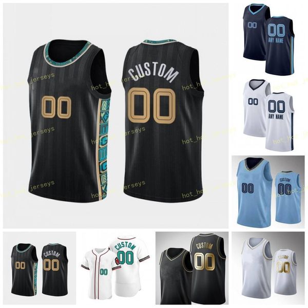 

custom allen grayson anderson kyle bane desmond brooks dillon clarke jersey, Black