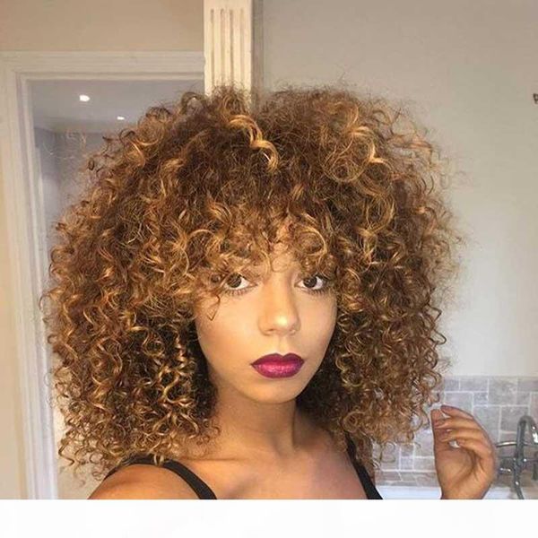 

closure wig 250 density deep curly human hair wig remy lace front wig 360 human hair lace frontal wigs for black women, Black;brown