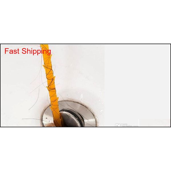 

snake shaped sink cleaner bathroom toilet kitchen drain removes clogged hairs qylnaz wphome