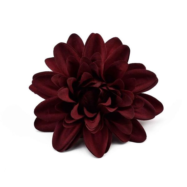 

30pcs artificial dahlia silk flower red rose heads for wedding decoration diy wreath gift box scrapbooking craft fake bbyamd