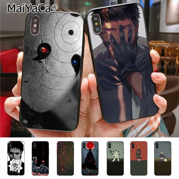 

naruto uchiha obito mobile phone cover def 11 pro11 pro x max 8 7 6 plus 5 s se cass 12 mini