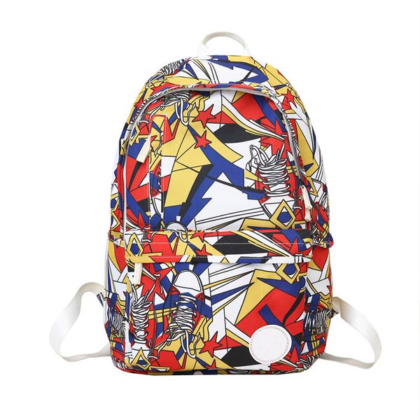

designer backpack luxury designer backpack contrast graffiti style multicolor new winter products school bag print high-capacity fashion