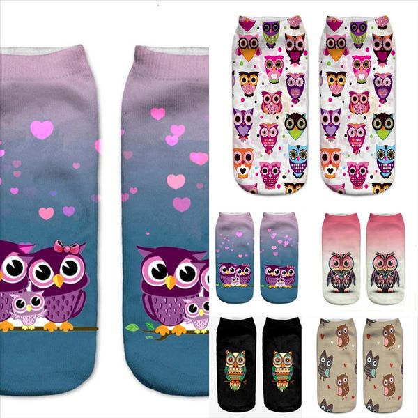 

gfgqw wool fall and winter animal print towels warm men socks owl thicker cotton atsugi loop wool stovepipe plush dress socks men sock, Black