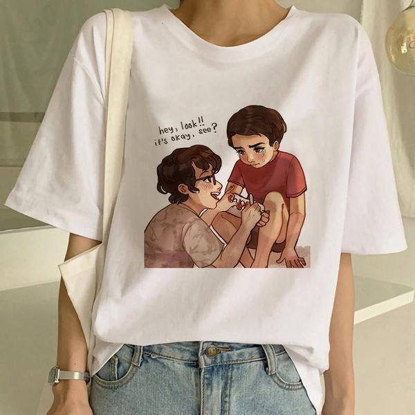 

loeser lover vintage gothic летнее новый фильм it проиграл клуб эстетик футболки графические harajuku tees мода женщина одежда, White