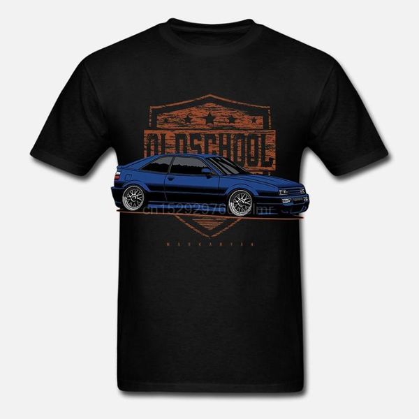 

men short sleeve tshirt old school. corrado t shirt women t-shirt1, White;black