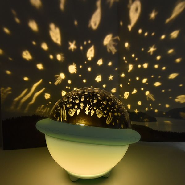 

creative stellar projection lamp usb power supply starry sky wave creative atmosphere christmas gift bedside night light
