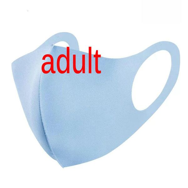 

ice silk cotton masks kids anti-dust reusable cover pm2.5 respirator dustproof anti-bacterial washable d