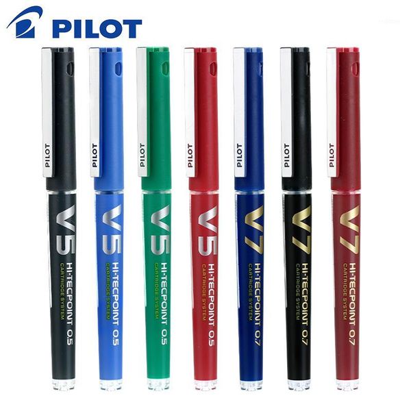 

pilot hi-tecpoint cartridge system bxc-v5 bxc-v7 gel pen v5 v7 pen refillable 0.5 mm 0.7 mm japan1