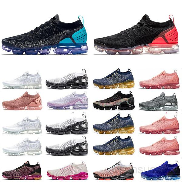 

2019 knit 2.0 fly 1.0 men women bhm red orbit metallic gold triple black designer sneakers trainers casual shoes us5.5-11 er3z