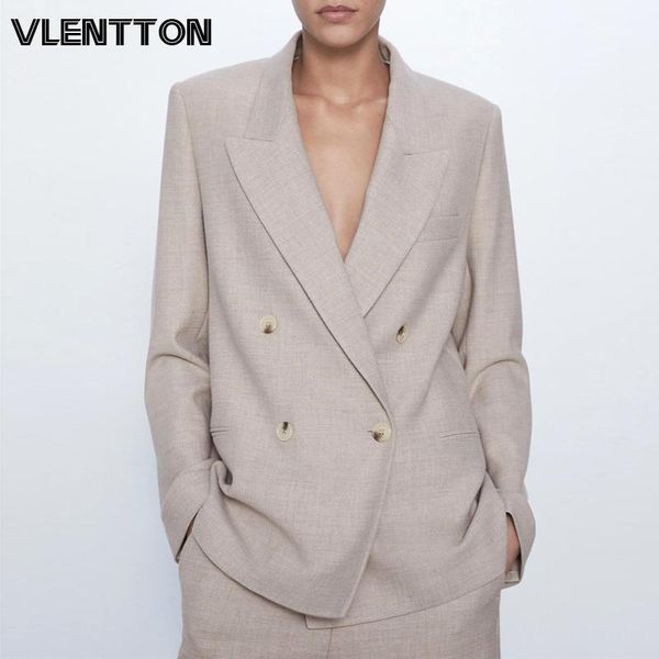 

2020 spring autumn vintage women blazers and jackets chic button solid suit coat female outwear office lady blazer feminino1, White;black