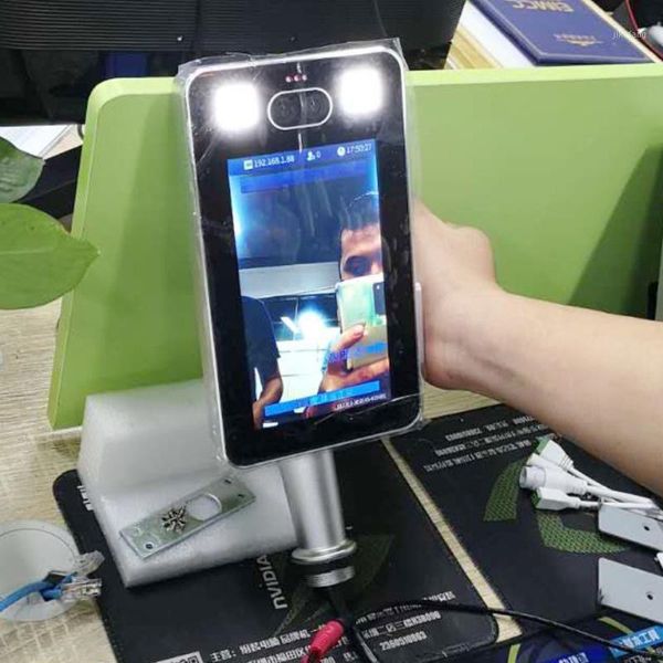 

facial recognition access control wrist temperature measurement non contact thermometry thermography thermal imaging system body1