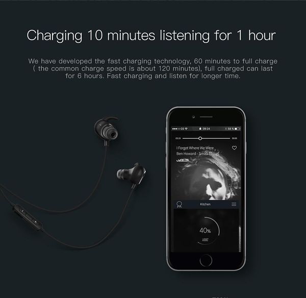 

qcy qy19 ipx4-rated sweatproof headphones bluetooth 4.1 wireless sports earphones running aptx earbuds ster qylmzl loveshop01