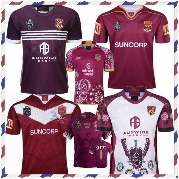 

2019 national rugby league queensland 2018 qld maroons malou rugby jersey 2019 qld maroons state of origin rugby jersey, Black;gray