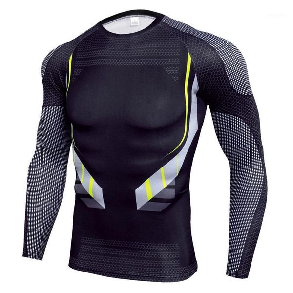 

men's running t-shirt long sleeve t-shirt1, Black;blue