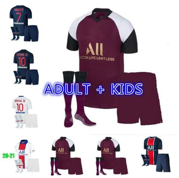 

2020 sarabia soccer jersey kids kit socks verratti mbappe football jersey marquinhos di maria icardi shirt maillot de, Black;yellow