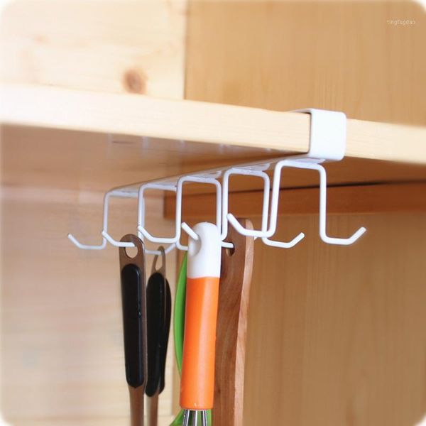 

hooks & rails 10 stainless steel hanger cupboard coffee cup holder drainer closet under shelf for storage glass mug1