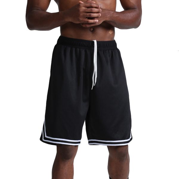 

summer shorts casual men's fashion thin fast-drying outdoor sportswear jogger basketball loose man short trouser #45, White;black