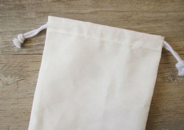 

cotton gift bag t/c drawstring pouch packaging jewelry makeup party gift candle reusable sachet custom jllalr sport77777