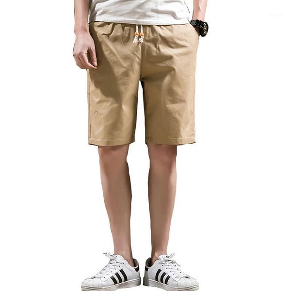 

summer causal shorts men beach shorts mens slim fit fashion 100% cotton printed plus size short pants male bottoms 4xl1, White;black