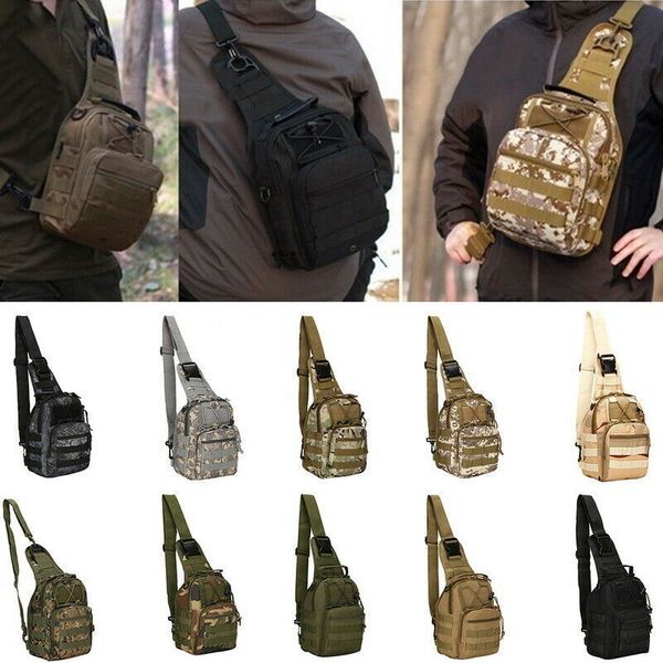 Homens Saco de Ombro Sling À Prova D 'Água Zipper Messenger Bag Leve Capacidade Grande Capacidade XR-Hot Q0705