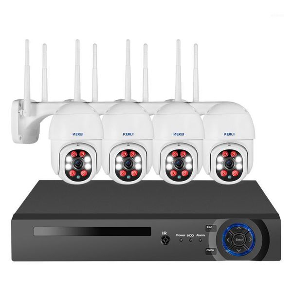 

systems kerui h.265 nvr camera system hd1080p outdoor ip home security motion alarm surveillance kit1