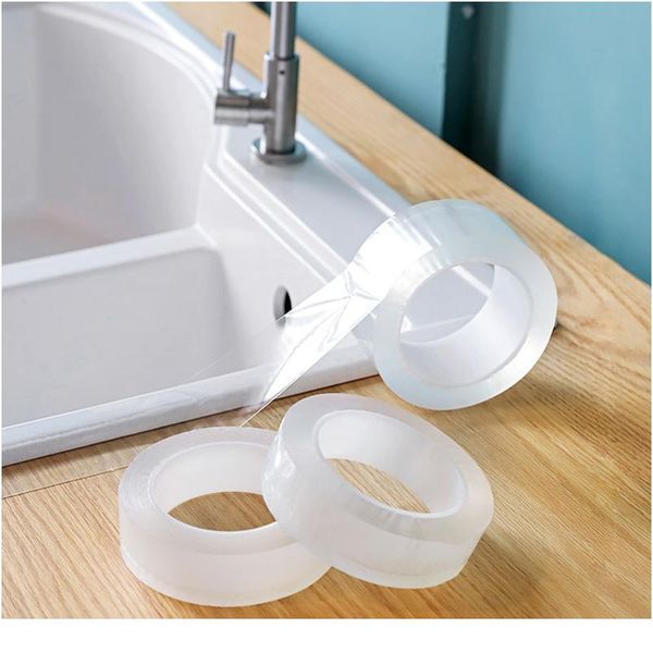 

wall corner line sticker ceramic sticker pvc waterproof kitchen tape bathroom accessories self adhesive transparent wmtmvv, Blue;red