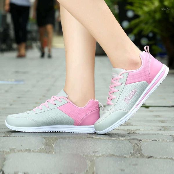 

sneakers women 2020 new arrivals women casual shoes breathable fashion mixed colors comfort large size shoes sneakers z31, Black