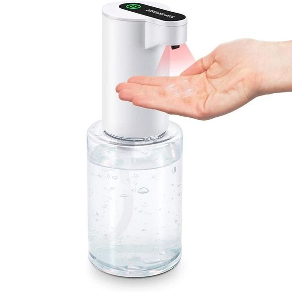 

automatic alcohol dispenser touchless spray machine sensor press soap dispenser 350ml soap suitable for home