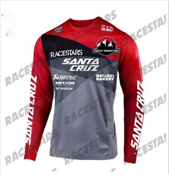 

2021 motorcycle world championship speed surrender tide brand polyester quick-drying downhill jersey forest road field off-road long-sleeved