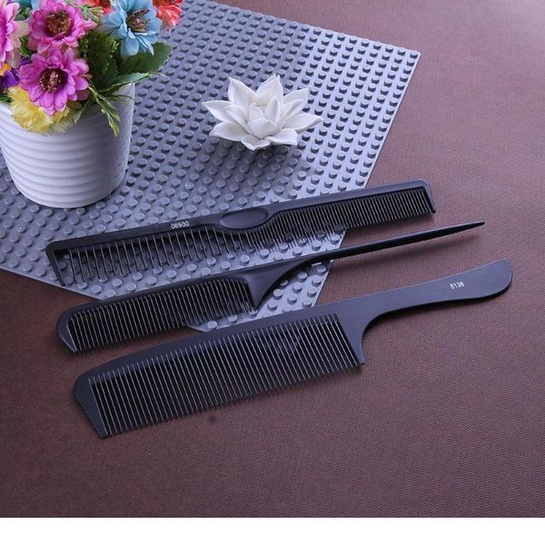 

3 шт. / установить антистатические волосы combs professional salon hair styling tools pairdressing comp tair care care щетка 3 шт. / установ, Silver
