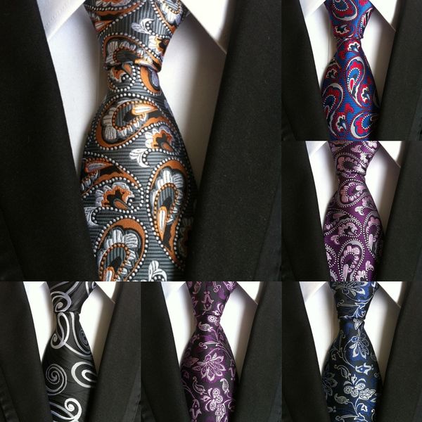 

rpi9 jacquard floral stripes sandy suit ties neckties neck ties mens ties for men will and business drop ship, Blue;purple