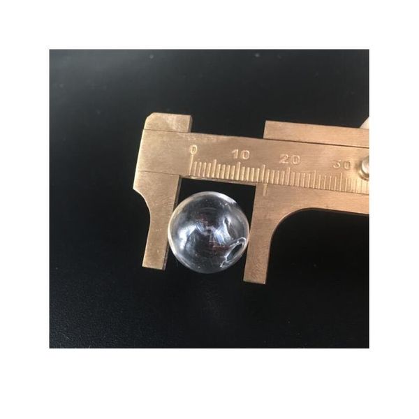 

50pieces 16mm colorful round ball glass globe orbs pendant glass bottle vial pendant jewelry accessories findings tool sqccdm, Black