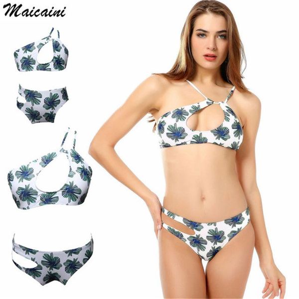 

family matching outfits mother and daughter swimsuit mommy me swimwear bikini look summer clothes mom mum dresses women sister, Blue