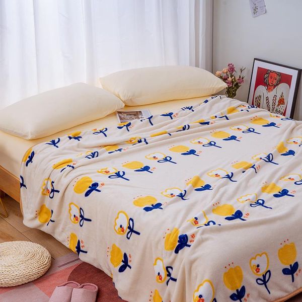

sunflower thick blanket throw for bed 200x230cm warm winter sofa blanket cover