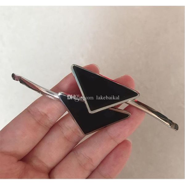 

selling triangle letter hair clip women girl triangle barrettes with stamp fashion hair ac sqcofe dh_seller2010, Golden;silver