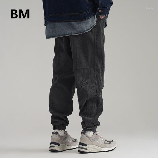 

men's pants japanese streetwear sport casual harem 2021 harajuku joggers men clothing hip hop fashion korean jogging male1, Black