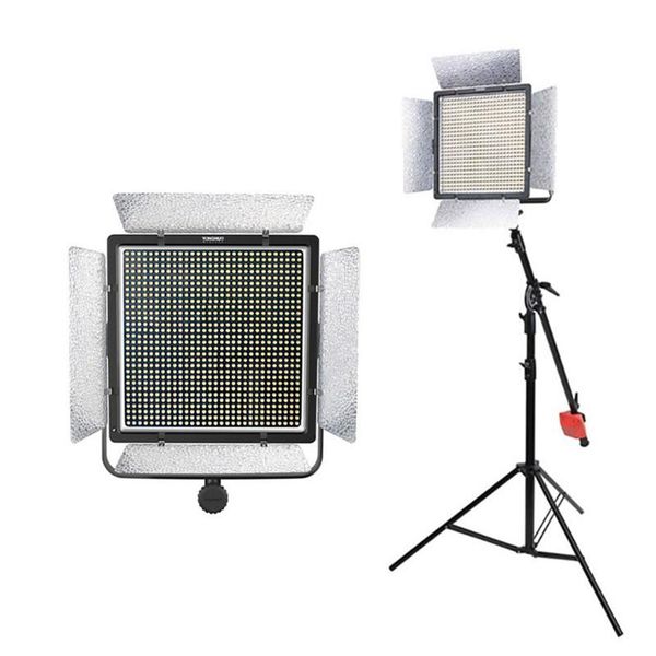 

flash heads yongnuo yn10800 900 led lamp beads video light with equipped bracket 3200k-5500k lighting for makeup pography youtube