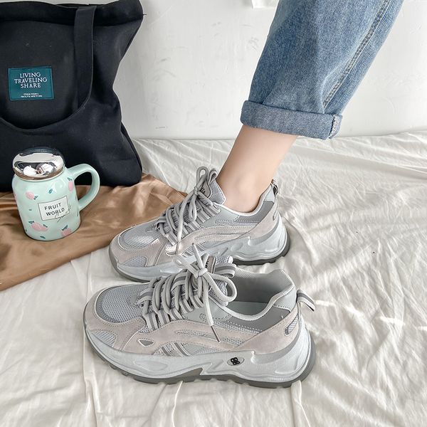 

sports leisure black plush daddy cotton shoes women ins fashion new autumn and winter 2020 students' versatile