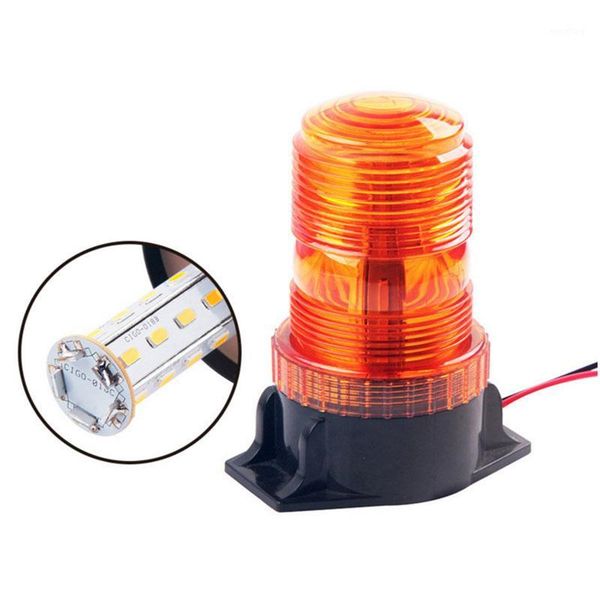 

warning beacon light led amber emergency signal light for school bus 12-30v safety strobe flashing lamp indicator1