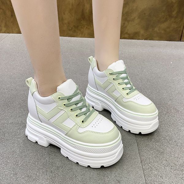

2021 the new womens hidden heels wedges chunky platform women's shoes zapatillas mujer 2021 8qz2, Black