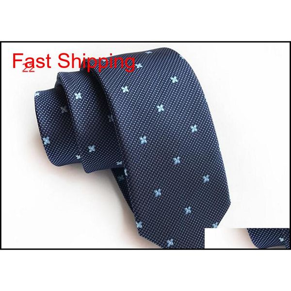 

6cm women and men neck ties delicate british fashion classic grid tie plaid skinny necktie school tie dots neckti qylzkb dh_seller2010, Blue;purple