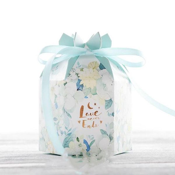 

50 шт. новый лесной европейский свадьба конфеты коробка ювелирных изделий маленькая свежая конфета коробка синяя свадьба конфеты сумка кольц